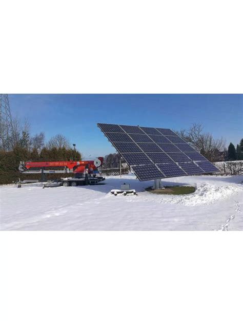 tracker solaire 8 panneaux|Suiveur Photovoltaïque .